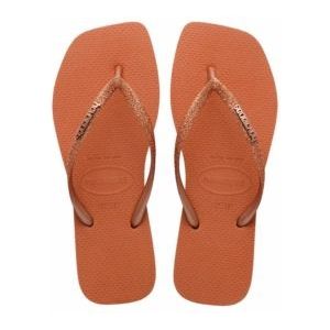 Slipper Havaianas Women Square Glitter Cerrado Orange-Schoenmaat 35 - 36