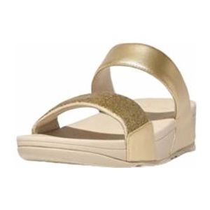 FitFlop Women Lulu Opul Slides Platino-Schoenmaat 40