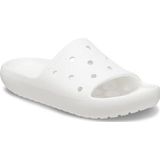 Slipper Crocs Unisex Classic Slide V2 White-Schoenmaat 45 - 46