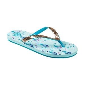 Slipper Reef Kids Stargazer Prints Aqua Mermaids-Schoenmaat 33 - 34