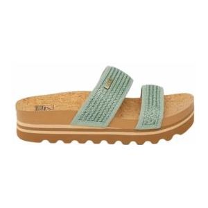 Reef - Cushion Vista Hi - Sandaal - Frosty Raffia - Polyurethaan