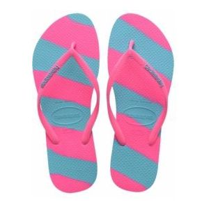 Slipper Havaianas Women Slim Color Fun Verano Rose-Schoenmaat 37 - 38