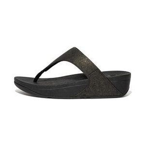 FitFlop Lulu Toe Post slippers zwart