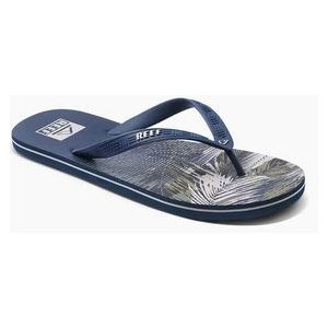 Slipper Reef Men Seaside Prints Deep Water Palm-Schoenmaat 41,5