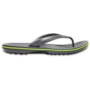 Slipper Crocs Crocband Flip Graphite/Volt Green-Schoenmaat 36 - 37