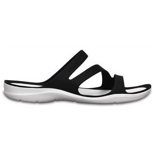 Slipper Crocs Women Swiftwater Sandal Black/White-Schoenmaat 37 - 38