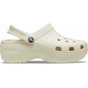 Sandaal Crocs Women Classic Platform Clog Bone-Schoenmaat 38 - 39