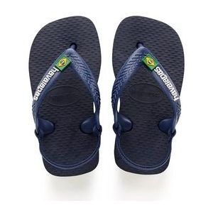 Slipper Havaianas Baby Brasil Logo II Navy Blue Citrus Yellow-Schoenmaat 20