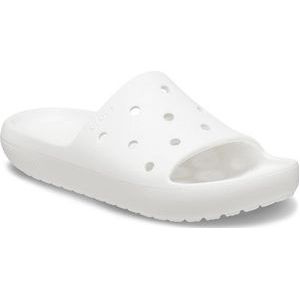 Slipper Crocs Unisex Classic Slide V2 White-Schoenmaat 45 - 46