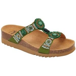 Slipper Scholl Women New Bogota Wedge Green-Schoenmaat 39