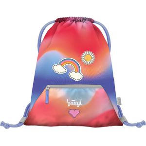 Baagl Regenboog Gymtas met Rits