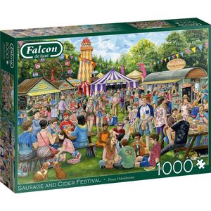 Falcon puzzel Sausage and Cider Festival - Legpuzzel -1000 stukjes