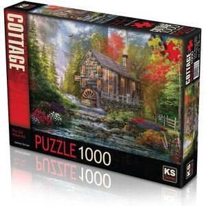 The Old Wood Mill Puzzel 1000 Stukjes