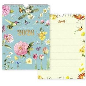 Marjolein Bastin Weekkalender 2026 Blauw