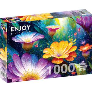 Flowers in the Rain Puzzel 1000 Stukjes