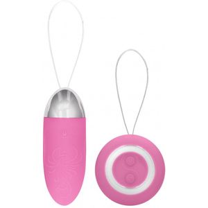 Luca - Rechargeable Remote Control Vibrating Egg - Pink