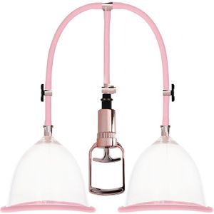 Breast Pump Set Large - Rose Gold