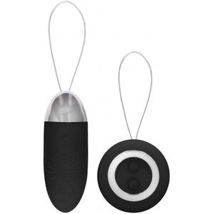 Luca - Rechargeable Remote Control Vibrating Egg - Black