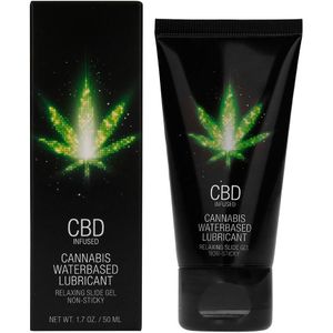CBD Cannabis Waterbased Lubricant - 50 ml