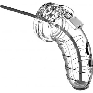 Model 16 - Chastity - 4.5" - Cock Cage - Transparent
