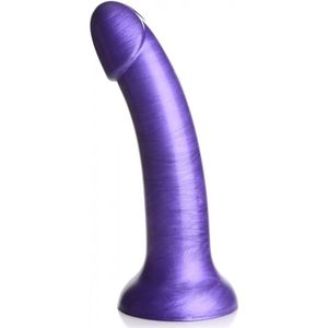 G-Tastic 17,8cm / 7 inch Metallic Silicone Dildo - Purple