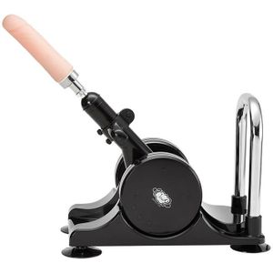 Portable Sex Machine + Dildo Attachment