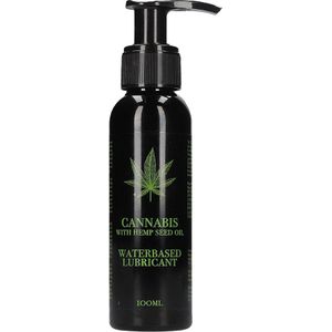 Cannabis With Hemp Seed Oil - Waterbased Lubricant - 100 ml