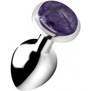 Gemstones Amethyst Gem Medium Anal Plug