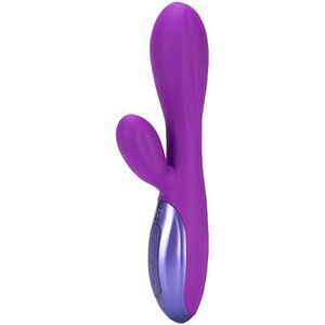 UltraZone Excite 6x Rabbit Style Silicone Vibe - Purple