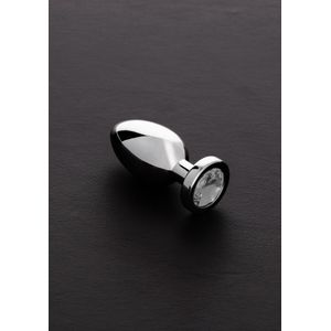 Jeweled Butt Plug CUBIC ZIRCON - Small