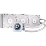 Corsair - NAUTILUS 360 LCD - Liquid CPU Cooler - Wit - 360mm Radiator