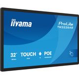 Iiyama 32i LCD Panel-PC with Android and PoE Projective Capacitive Bezel Free10-Points Touch Screen 1920 x 1080 VA panel Flat Bezel Free Glass FrontSpeakers Audio-Ou