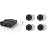 Vivolink - Audiopack - Subwoofer - Wit - Voor Ruimtes Tot 200m²