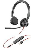 Poly - Blackwire 3320 USB-C Headset - Bedraad - Zwart - USB-C