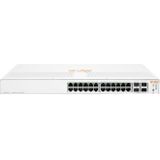 HP - Instant On 1930 - Managed L2+ Gigabit Ethernet Switch - Wit - 24G Class4 Poe 4Sfp/Sfp+ 195W