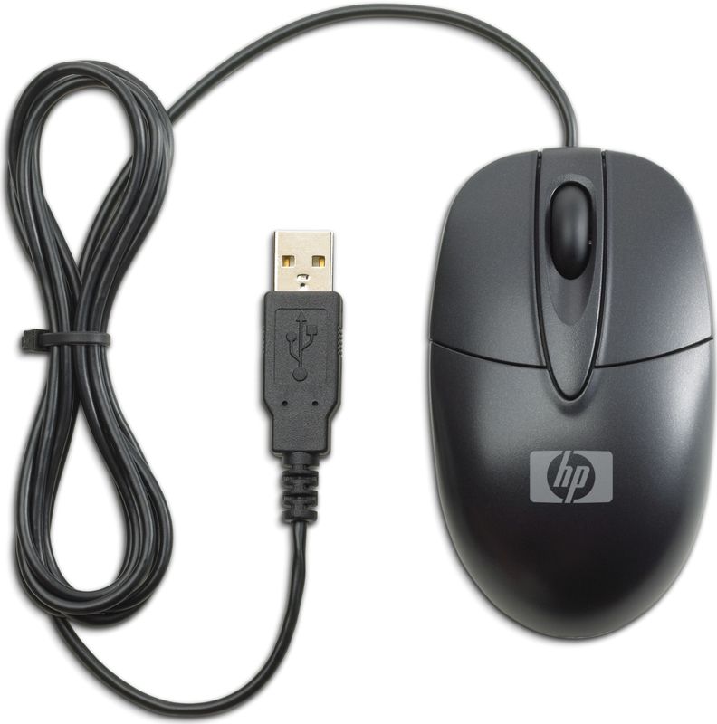 HP RH304AA muis Kantoor Ambidextrous USB Type-A Optisch