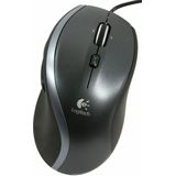 Logitech M500S Corded Optical Mouse Black