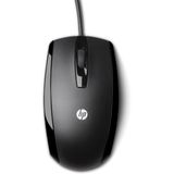 HP Mouse óptico USB de 3 botones muis Kantoor Ambidextrous USB Type-A Optisch