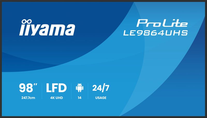 Iiyama 98iW LCD 4K UHD VA