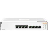 Hewlett Packard Enterprise - Aruba Instant On 1830 - Managed Switch - Gigabit Ethernet - 8 Poorten
