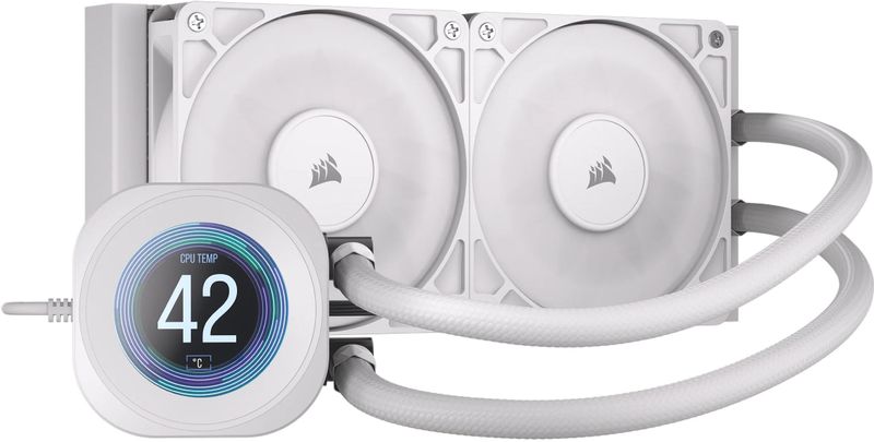 Corsair - Nautilus 240 - Vloeistofkoeler - Wit - 240mm Radiator