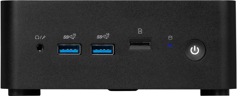 MSI Cubi NUC 1MG-283EU PC's/werkstation Intel Core 7 150U 16 GB DDR5-SDRAM 1 TB SSD Windows 11 Pro Mini PC Zwart