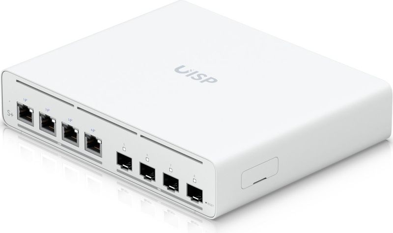Ubiquiti UISP Switch Plus - Netwerkschakelaar - Wit - IPX5-geclassificeerd
