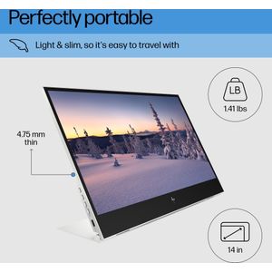HP E14 G4 computer monitor 35.6  cm (14") 1920 x 1080