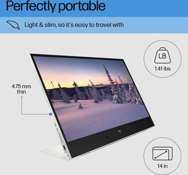 HP E14 G4 computer monitor 35.6  cm (14") 1920 x 1080