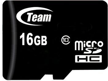 TeamGroup - TUSDH16GCL1003 - Flash Card - Zwart - Micro-SD 16GB C10