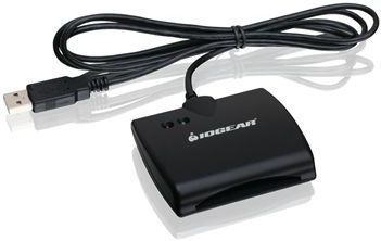 IOGEAR - USB CAC-lezer - SmartCard-lezer - Zwart - USB 2.0
