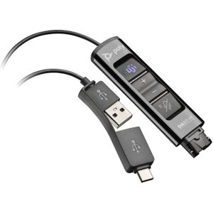 HP - DA85-M - Geluidskaart - Zwart - USB - Compact Ontwerp