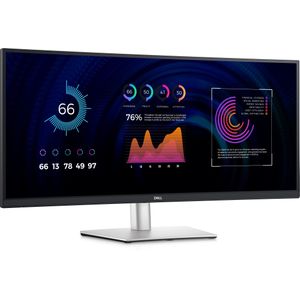 Dell P3424We Computer Monitor 86.7  Cm (34.1") 3440 X 1440 Pixels  4K Ultra Hd Lcd Black