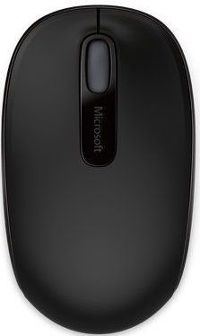 Microsoft - WL Mobile Mouse 1850 - Draadloze Muis - Zwart - Ambidextrous - Optisch - 1000 DPI